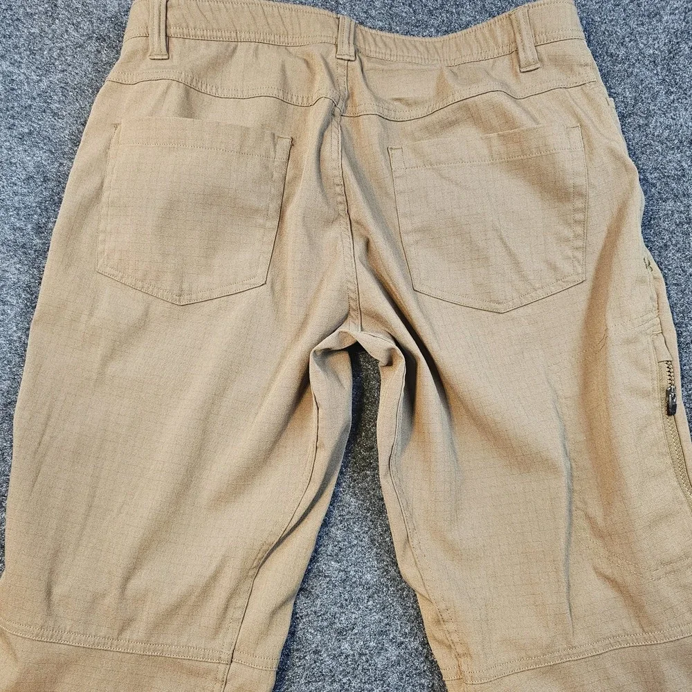 Under Armour Storm Pants Men's 38x30 Brown Ripstop Hiking Tactical Stretch